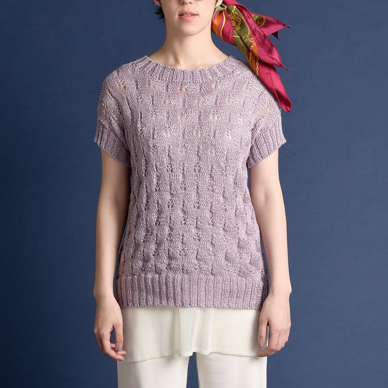 〈レシピ〉薄紫のプルオーバー