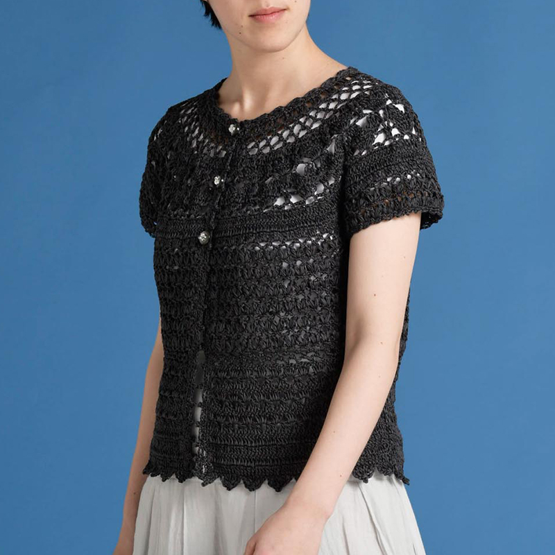 〈レシピ〉丸ヨークカーディガン