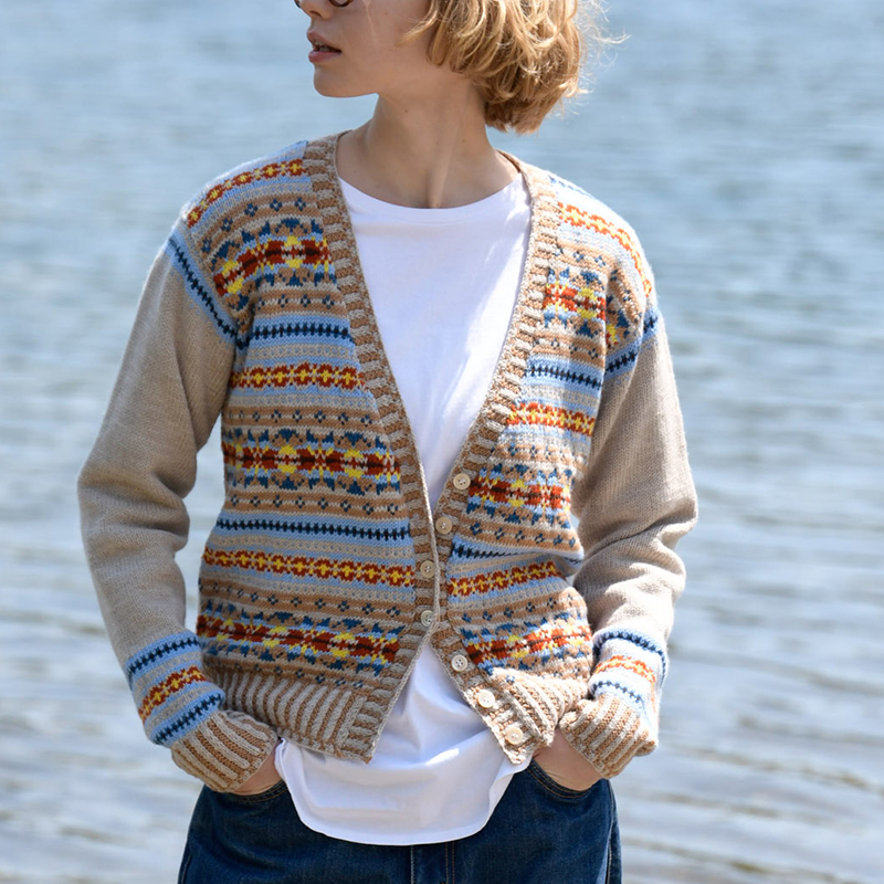 〈レシピ〉フェアアイルのカーディガン