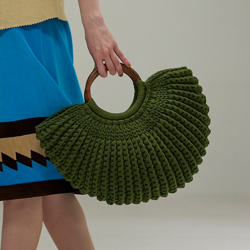 〈レシピ〉半円バッグ