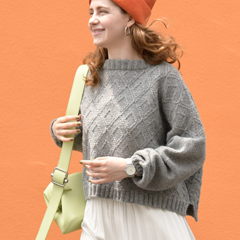 〈レシピ〉ショート丈プルオーバー