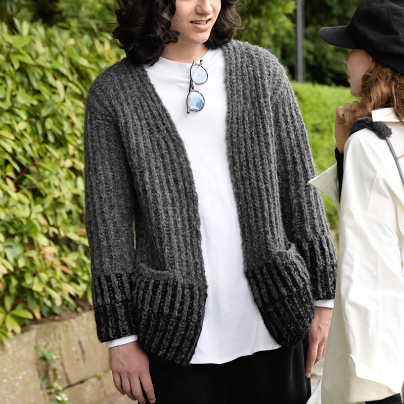 〈レシピ〉グレーのジャケット