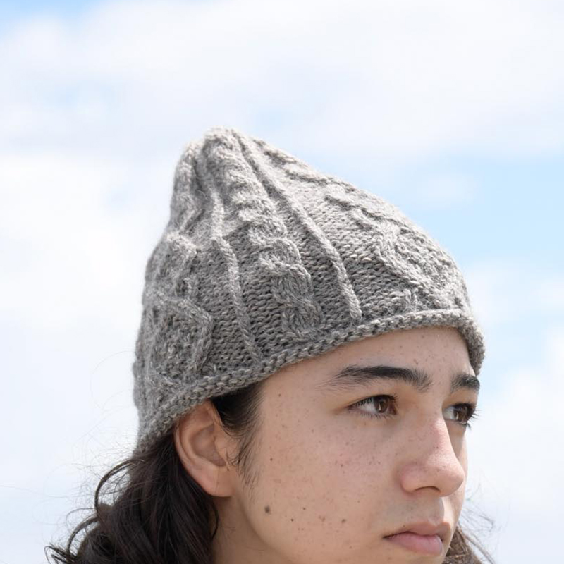 〈レシピ〉アラン模様の帽子