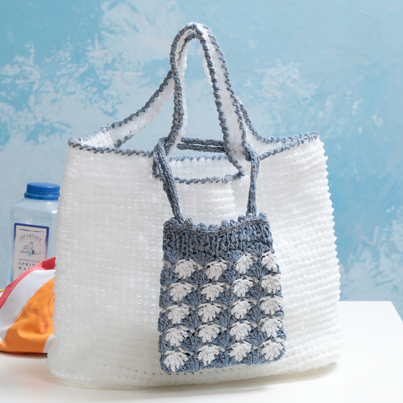 〈レシピ〉ビーチバッグ・ミニバッグ