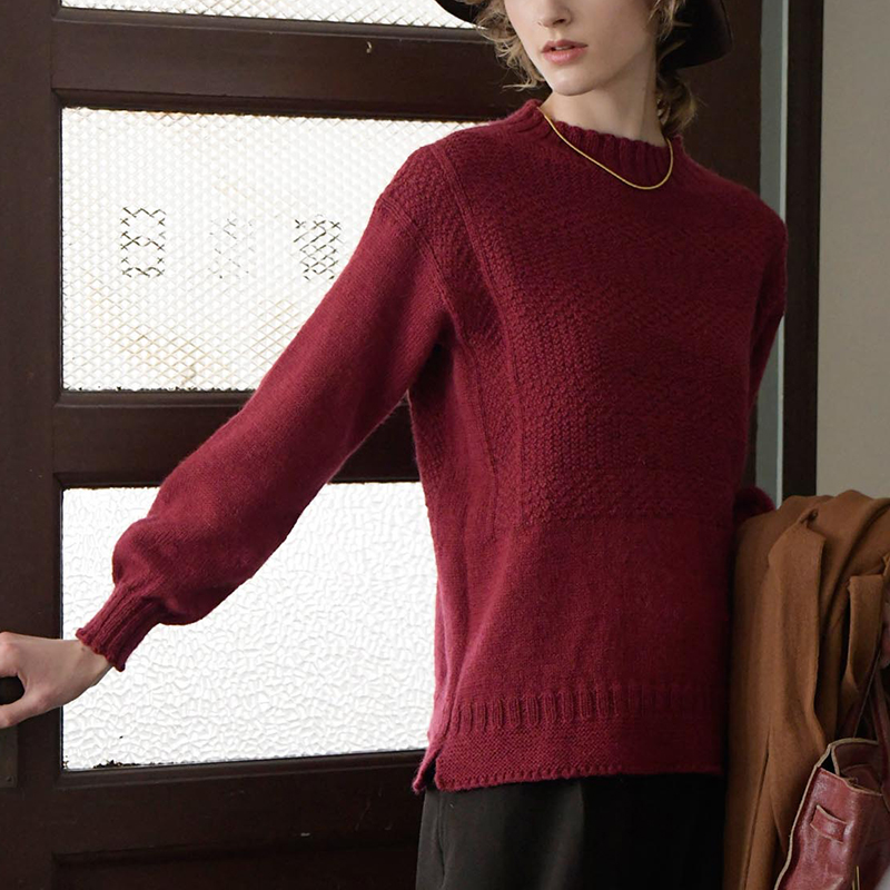 〈レシピ〉赤のプルオーバー