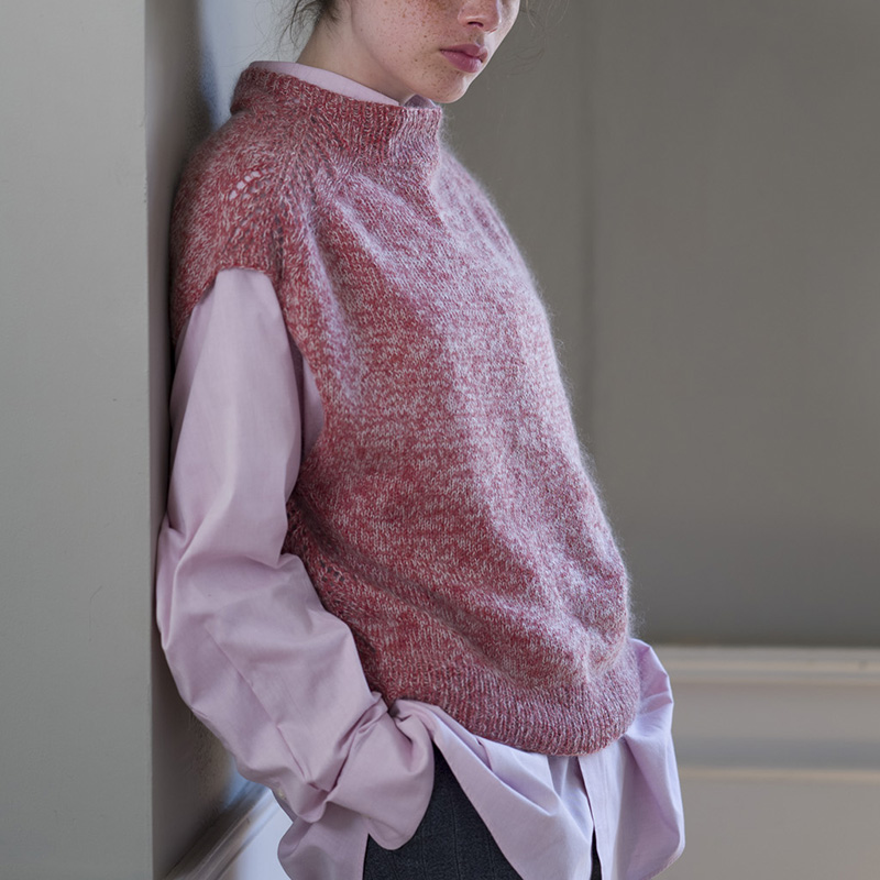 〈レシピ〉トップダウンベスト