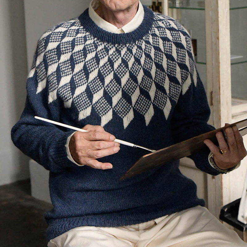 〈レシピ〉メンズ丸ヨークプルオーバー