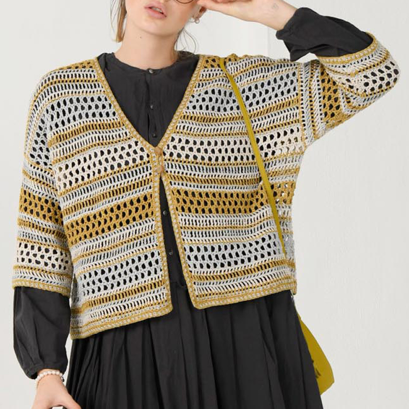 〈レシピ〉かぎ針編みのカーディガン