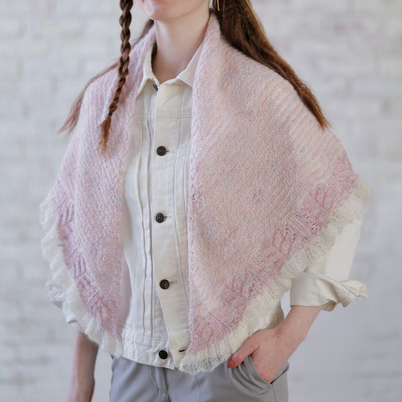 〈レシピ〉春のフリルショール