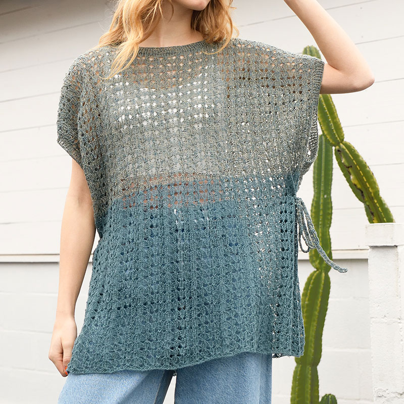 〈レシピ〉透かし模様のベスト風カバーウェア