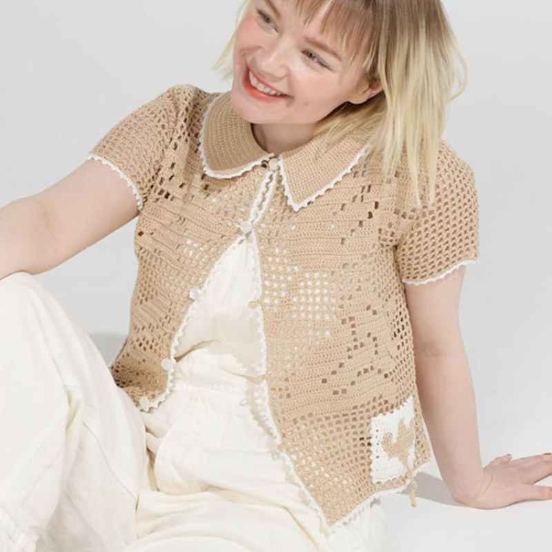 〈レシピ〉チューリップのカーディガン