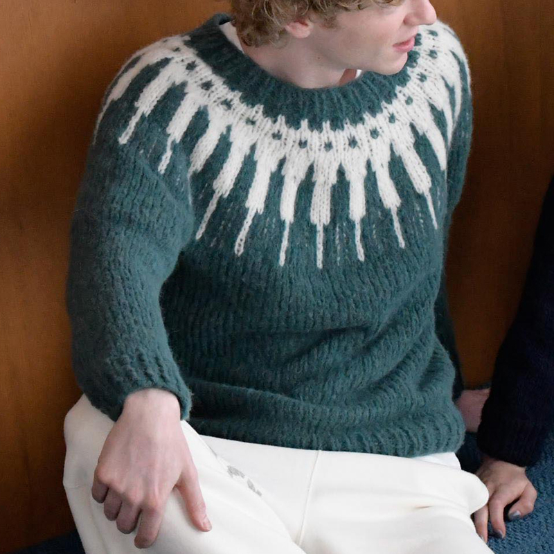 〈レシピ〉ロピー風丸ヨークのプルオーバー［L］