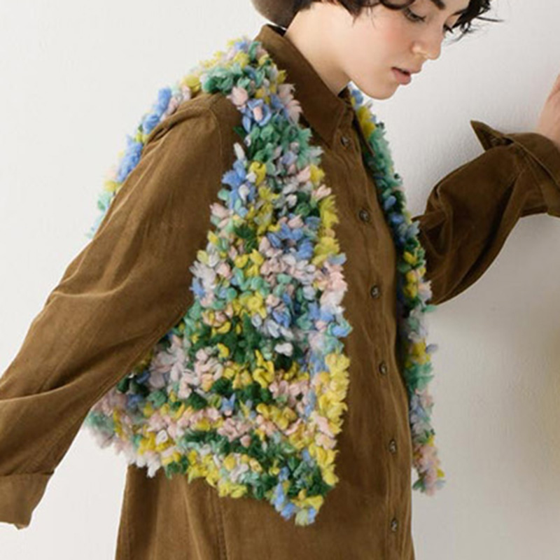 〈レシピ〉前あきのモコモコベスト