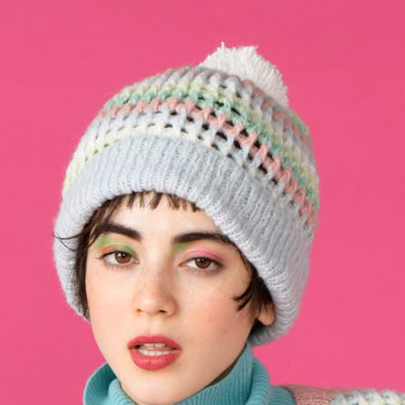 〈レシピ〉カラフルキュートな帽子