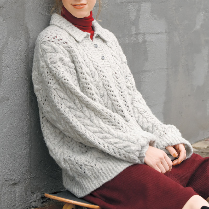 〈レシピ〉ポロカラープルオーバー［L］