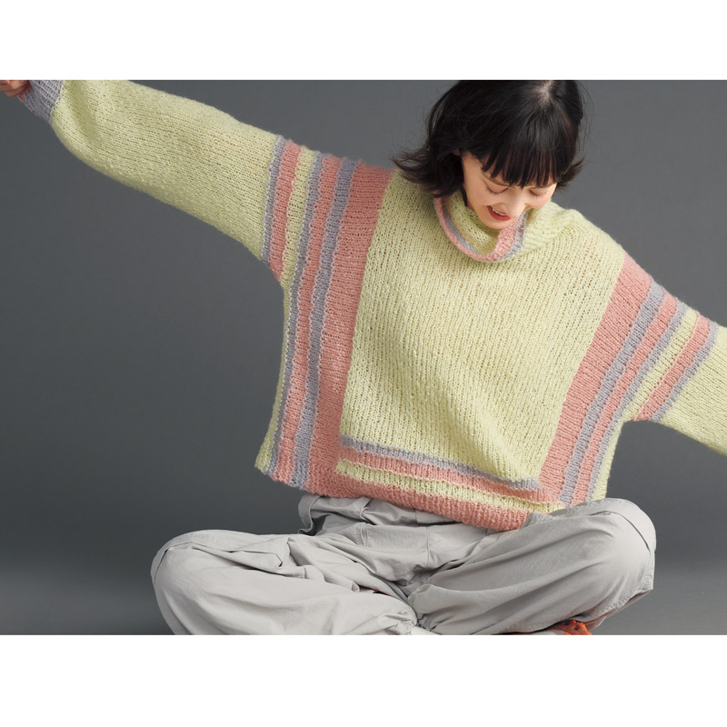 〈レシピ〉黄緑のプルオーバー