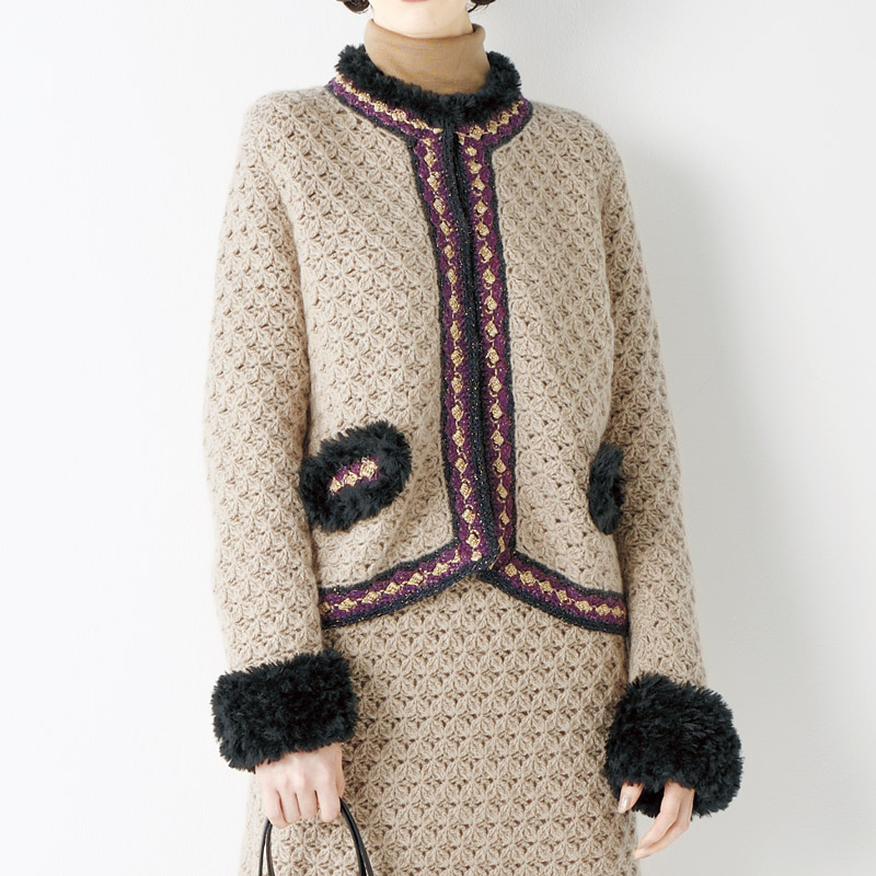 〈レシピ〉ベージュのジャケット