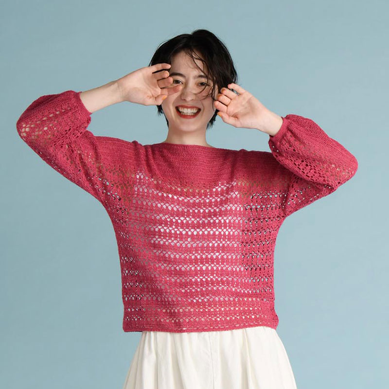 〈レシピ〉ボートネックプルオーバー