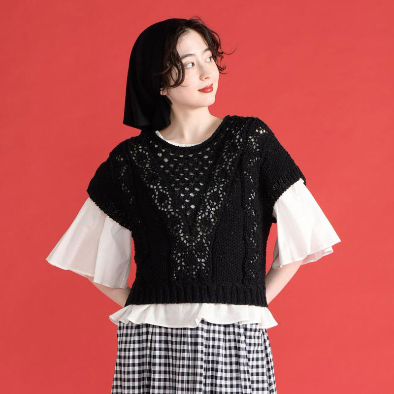 〈レシピ〉黒のプルオーバー