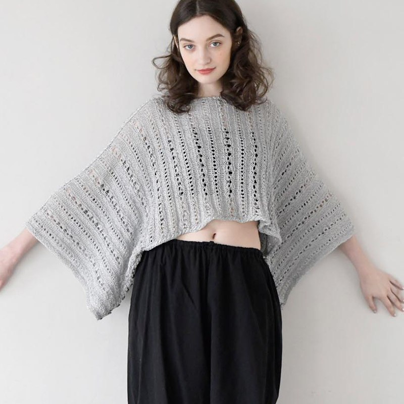 〈レシピ〉シルバーの2Wayプルオーバー