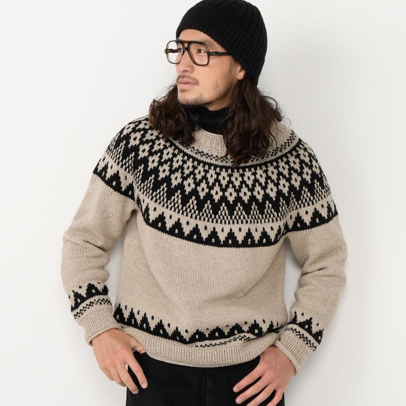〈レシピ〉ノルディックトップダウンプル［M・L］