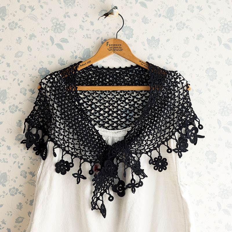 〈レシピ〉三日月型ショール