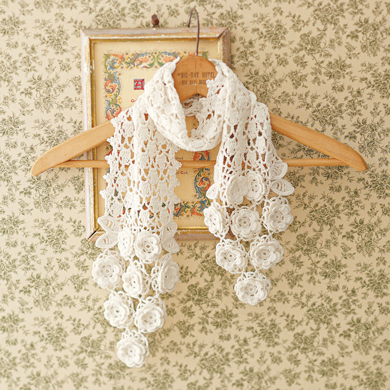 〈レシピ〉お花のストール