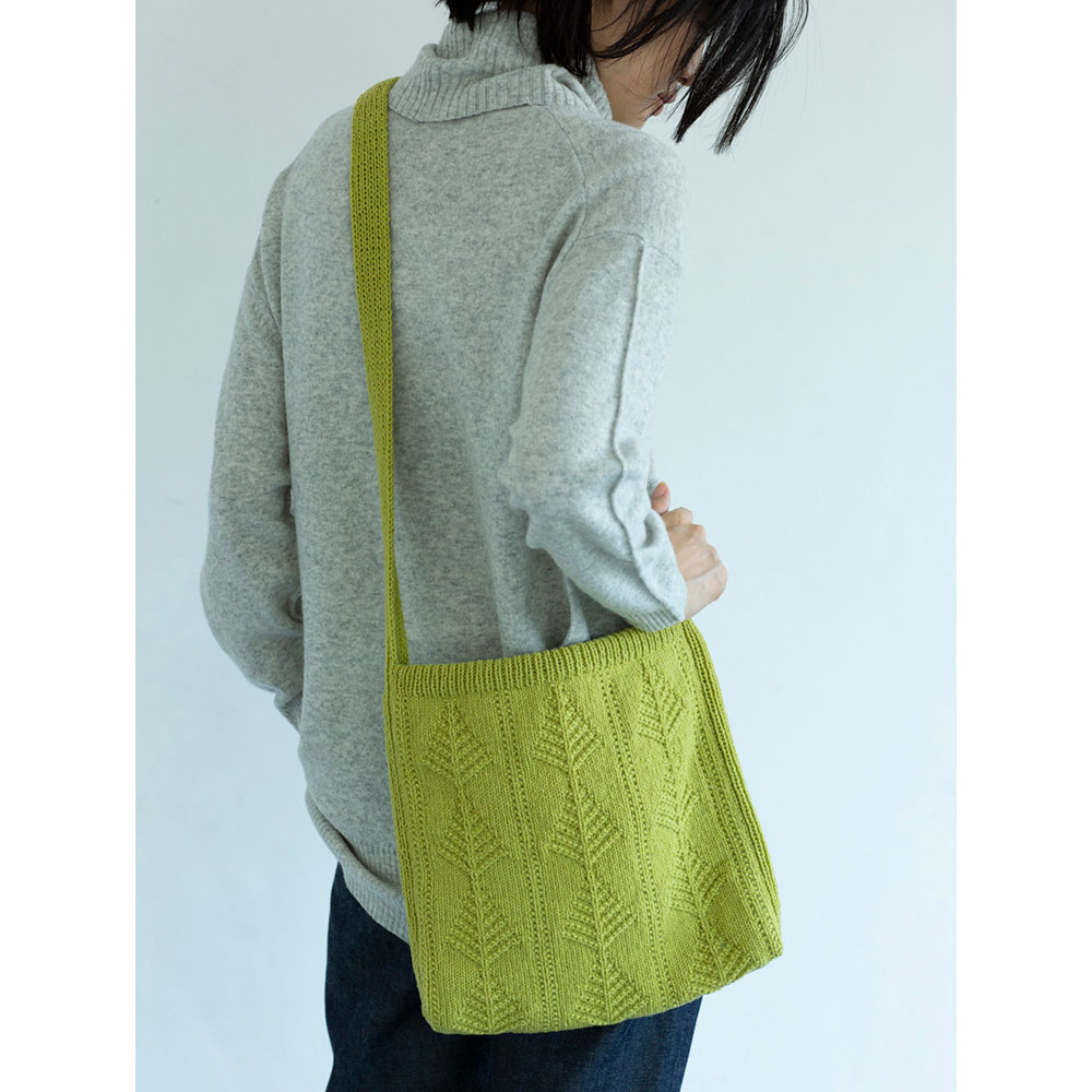 〈レシピ〉萌黄色のショルダーバッグ