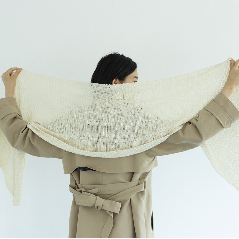 〈レシピ〉スリーシーズン使えるシルクのショール