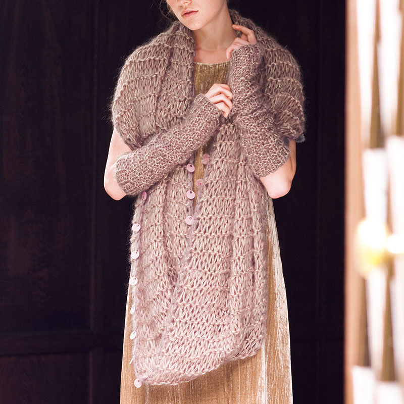 〈レシピ〉スヌードとリスト・ウォーマー