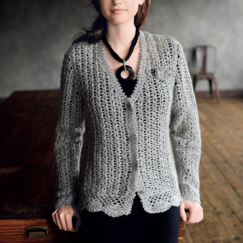 〈レシピ〉Vネックのカーディガン