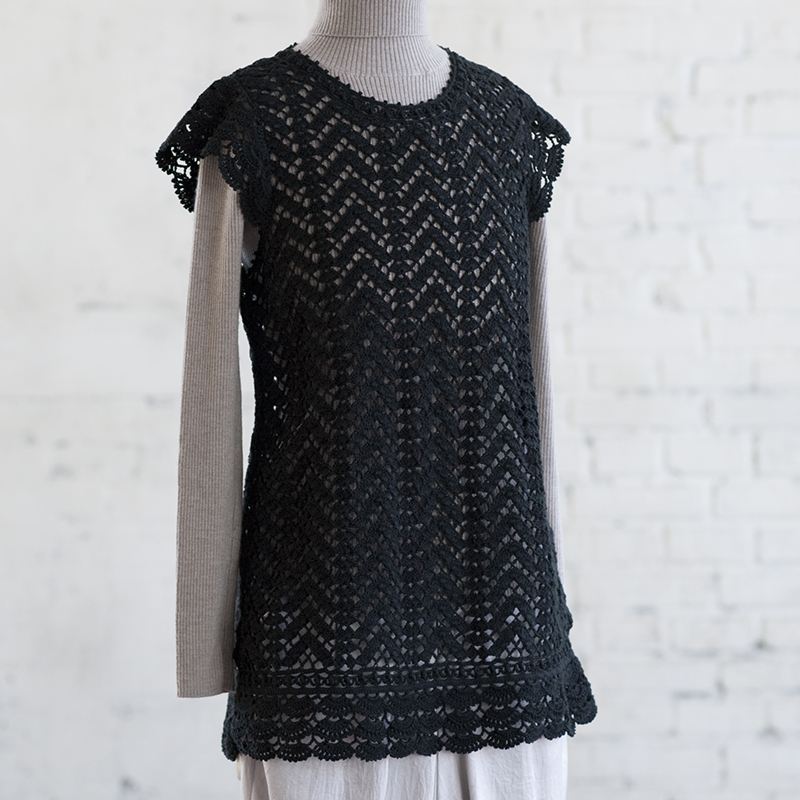 〈レシピ〉透かし模様のチュニック