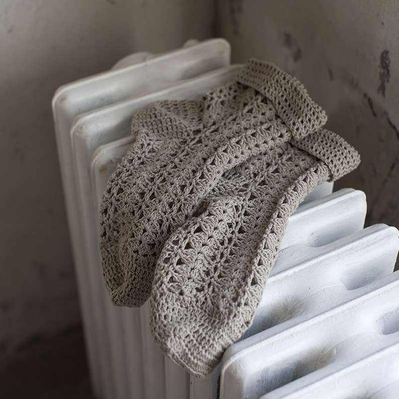 〈レシピ〉松編みのソックス