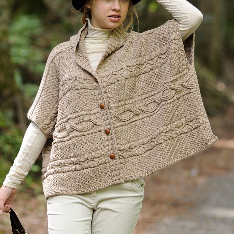 〈レシピ〉ポンチョ＆レッグウォーマー＆ミトン