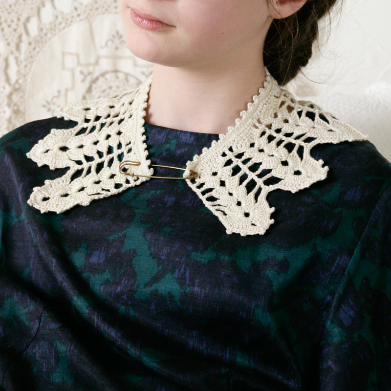 〈レシピ〉シェルあわせの飾り衿