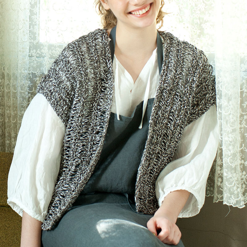 〈レシピ〉羽織りタイプのベスト