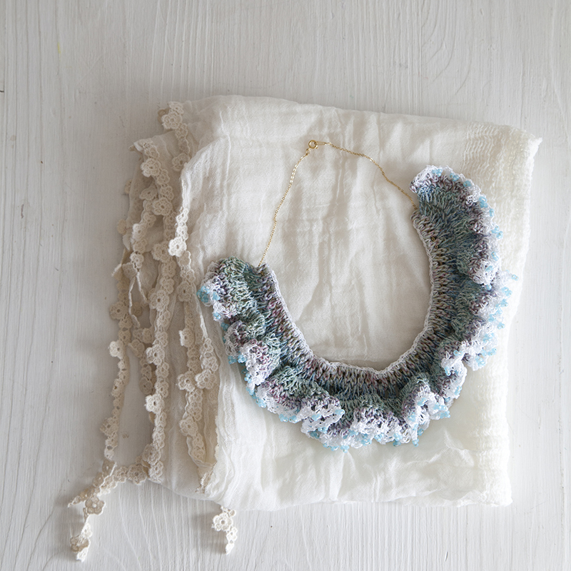 〈レシピ〉フリルネックレス