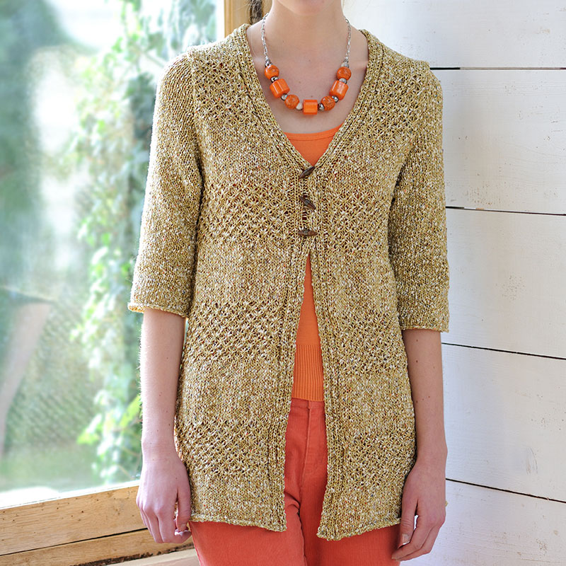 〈レシピ〉ロング丈のカーディガン