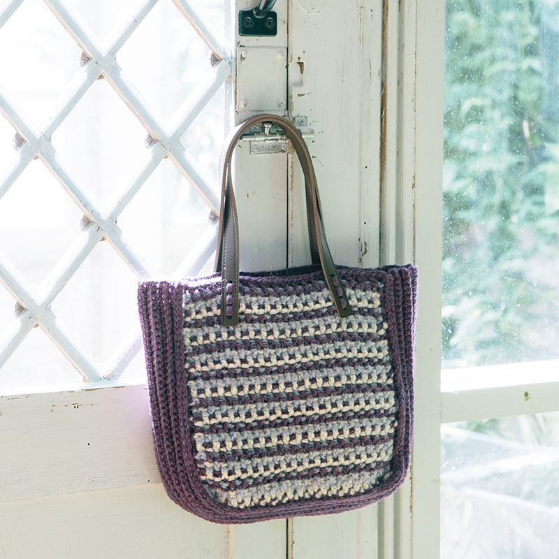 〈レシピ〉引き上げ編みのトートバッグ