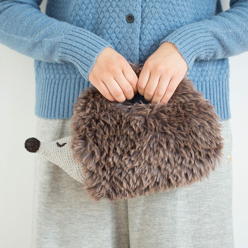 〈レシピ〉ハリネズミのファーバッグ