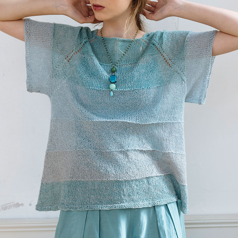 〈レシピ〉ワイドシルエットのラグランプルオーバー