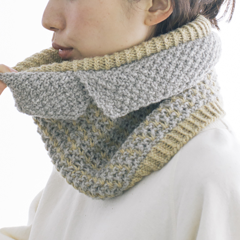 〈レシピ〉アレンジいろいろスヌード