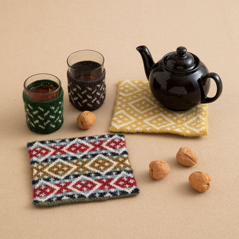 〈レシピ〉ポットマットとカップカバー