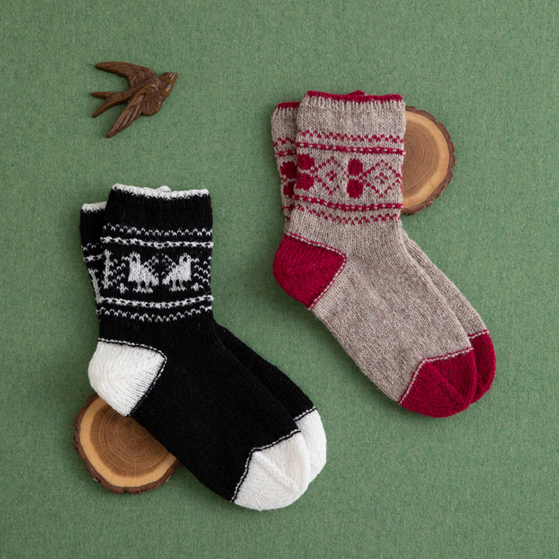 〈レシピ〉靴下（2パターン）