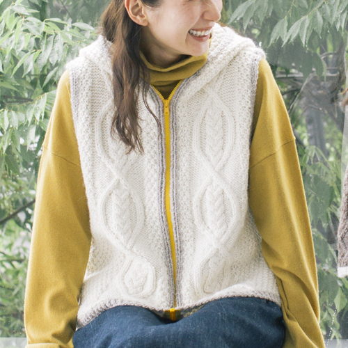 〈レシピ〉ジップフードベスト（2サイズ）