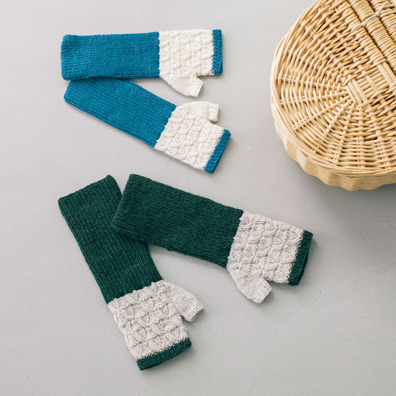 〈レシピ〉2Wayハンドウォーマー（2サイズ）