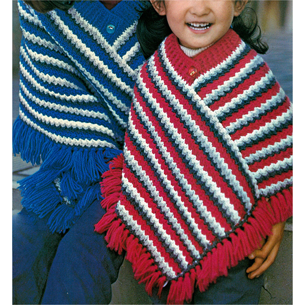 〈レシピ〉親子コーデのポンチョ