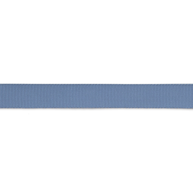 グログランリボン15mm グレイッシュブルー(1m単位)