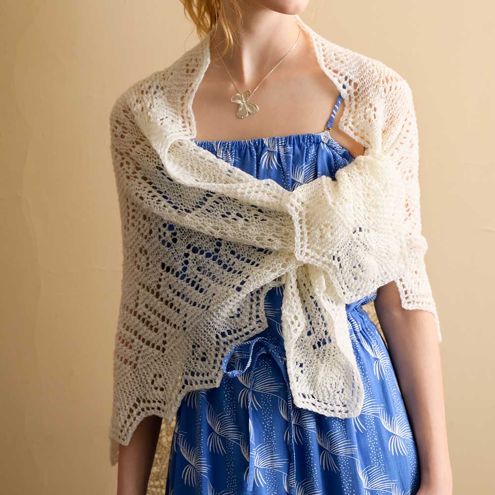 ＜編図付糸セット＞2ｐｌｙウルトラのシェットランドショール