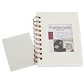 フレームノートＭＳ１アイボリー メタル付キット